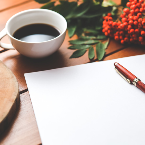 write hand written note