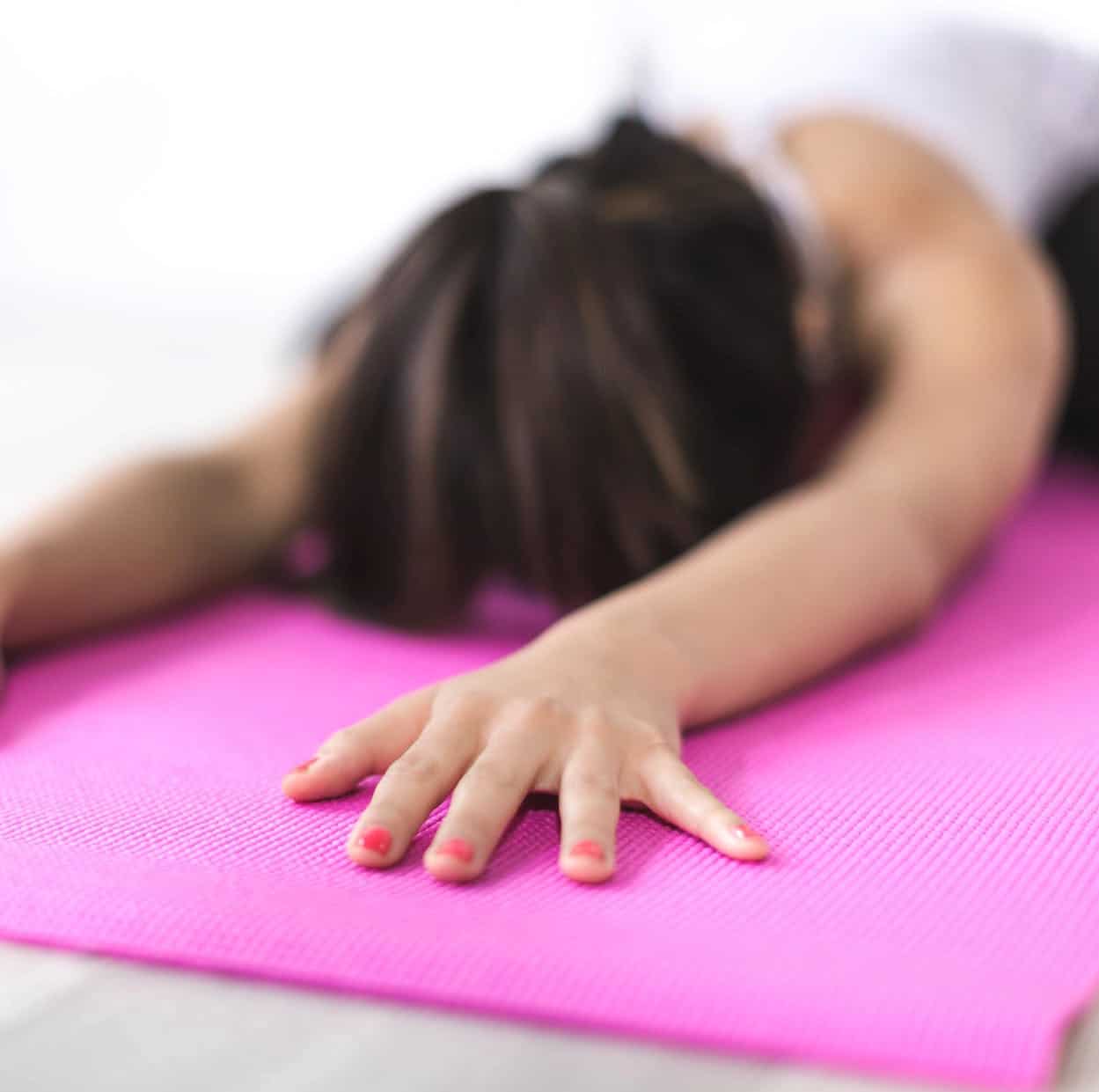 yoga meditation stock photo
