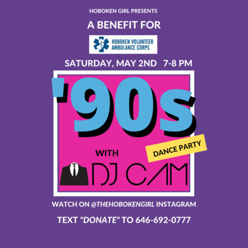90s dance party benefit