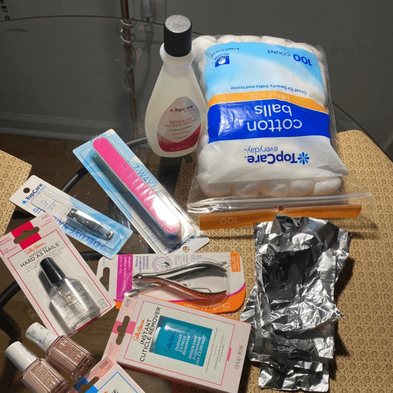 at home gel manicure supplies needed