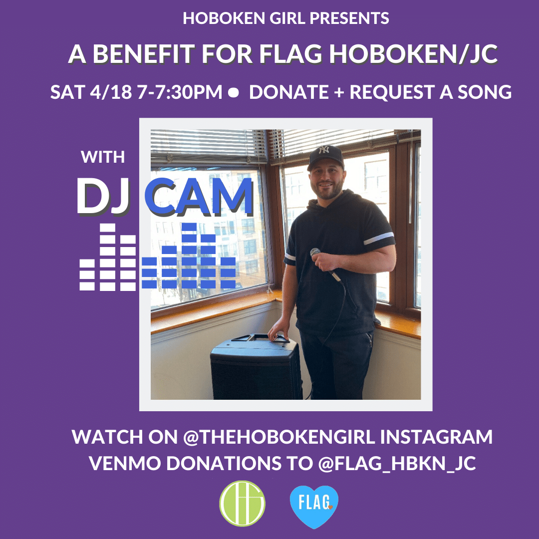 dj cam dance party saturday night hoboken