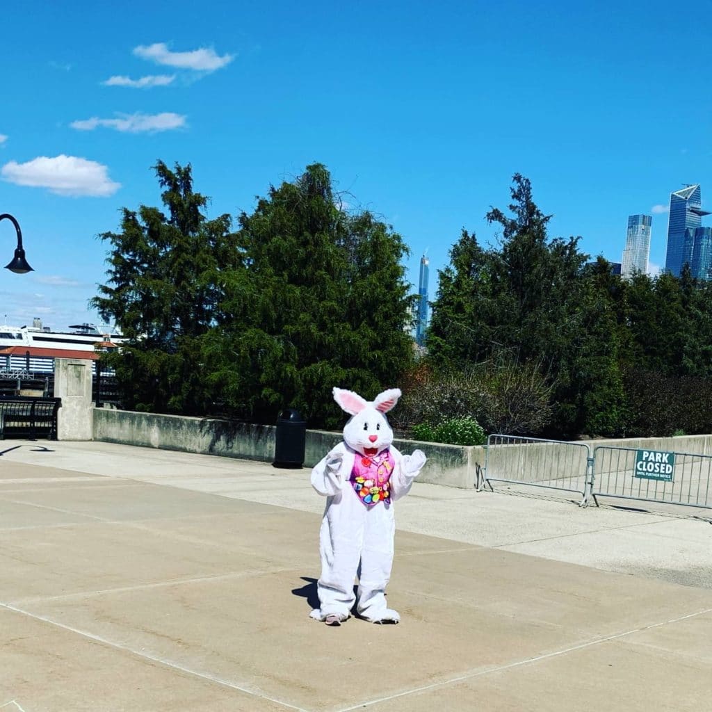 easter bunny hoboken covid 19