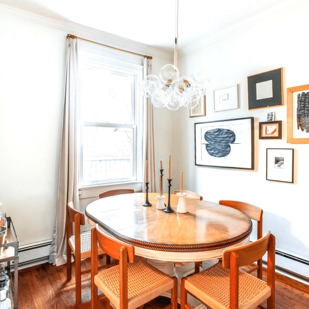 jersey city carriage house living room