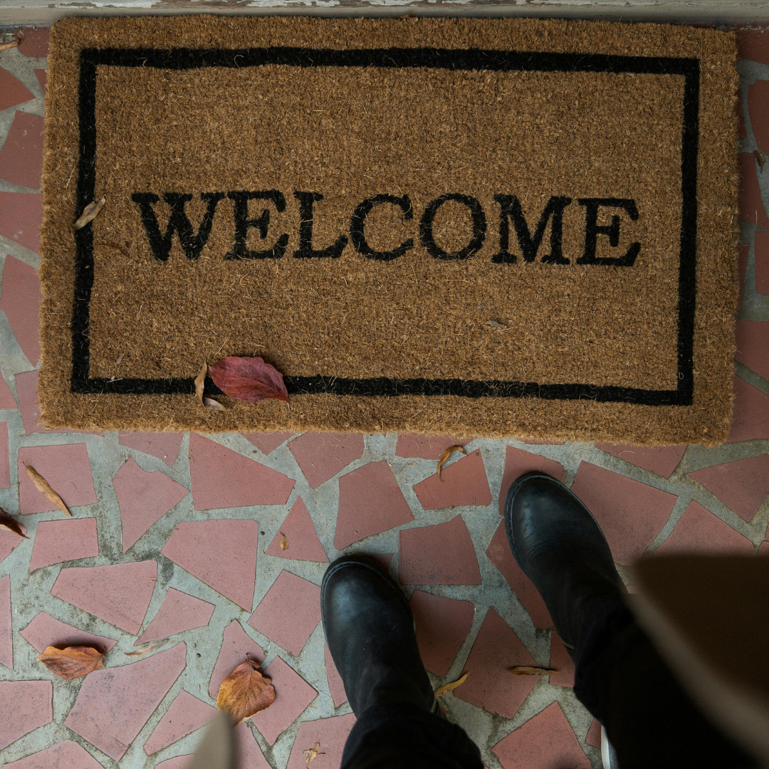 welcome mat 