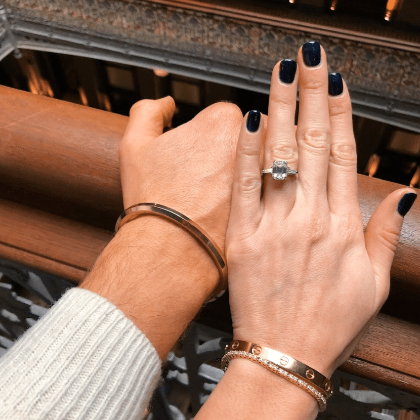 sam eitan wedding proposal
