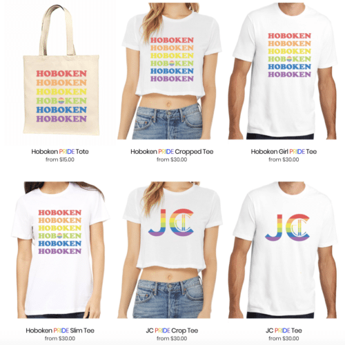 hoboken girl pride merch
