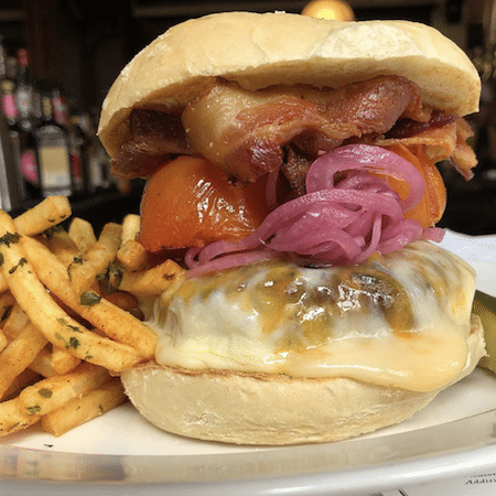 burger zacks oak bar