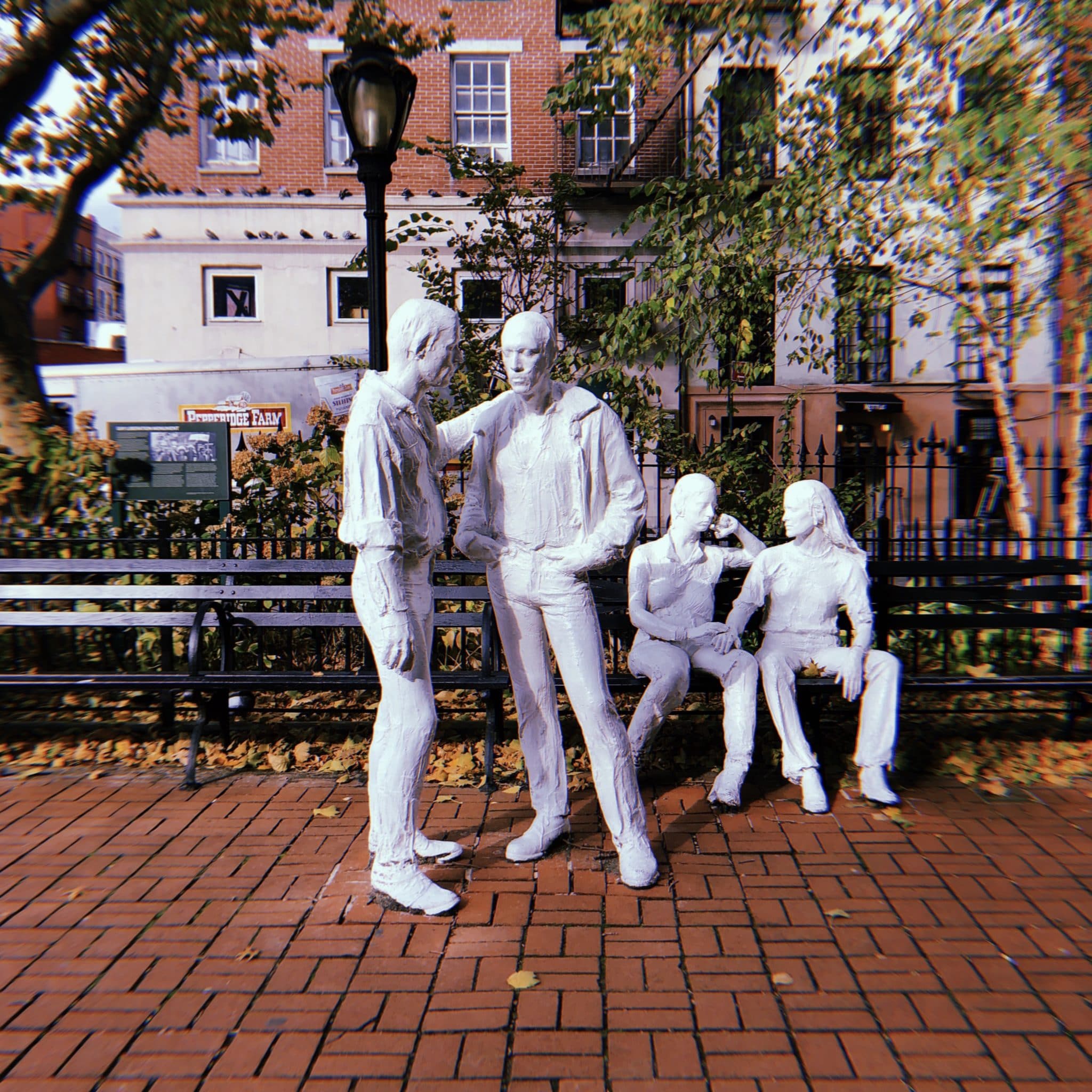 gay liberation sculpture