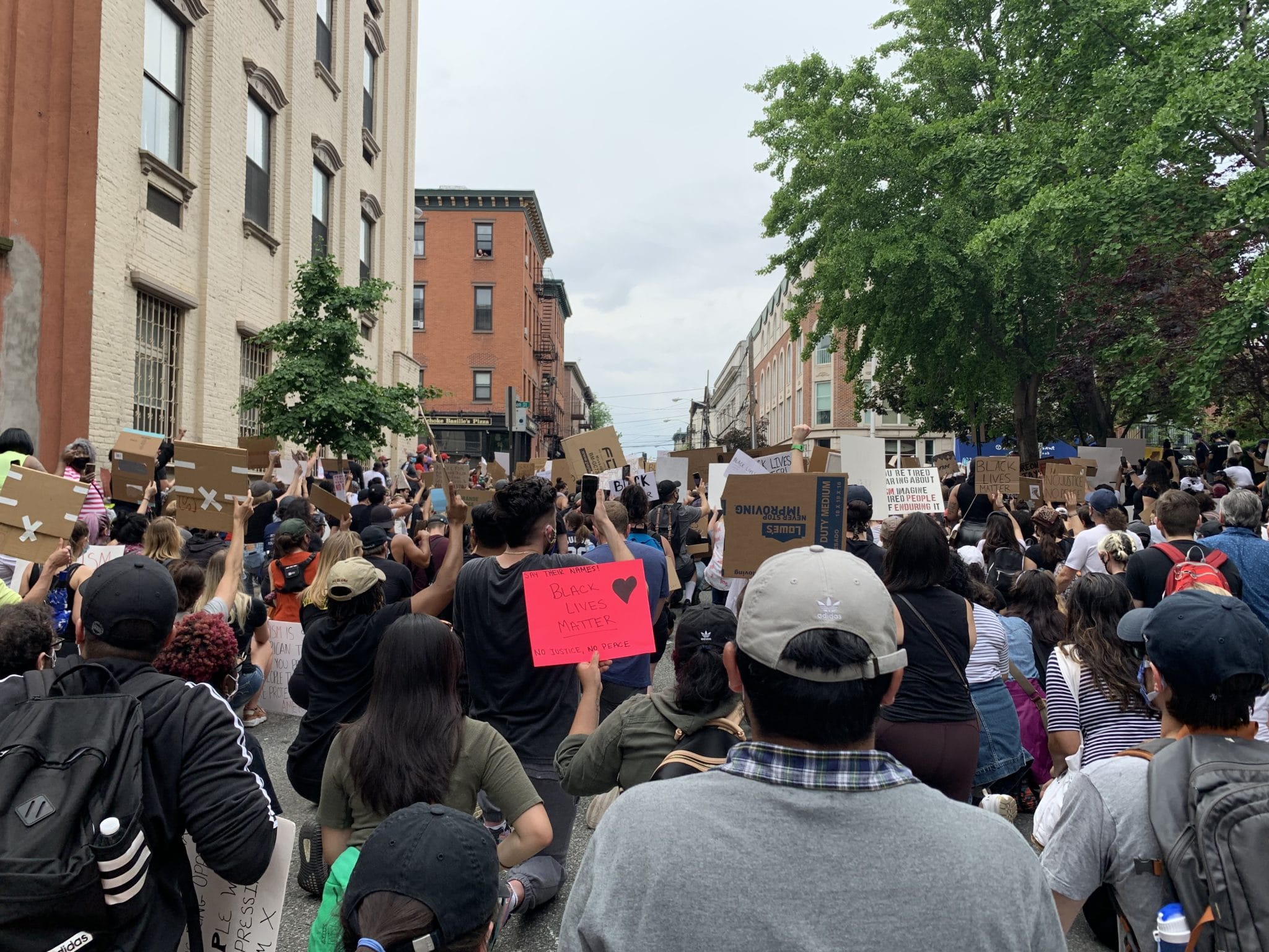 hoboken black lives matter protest
