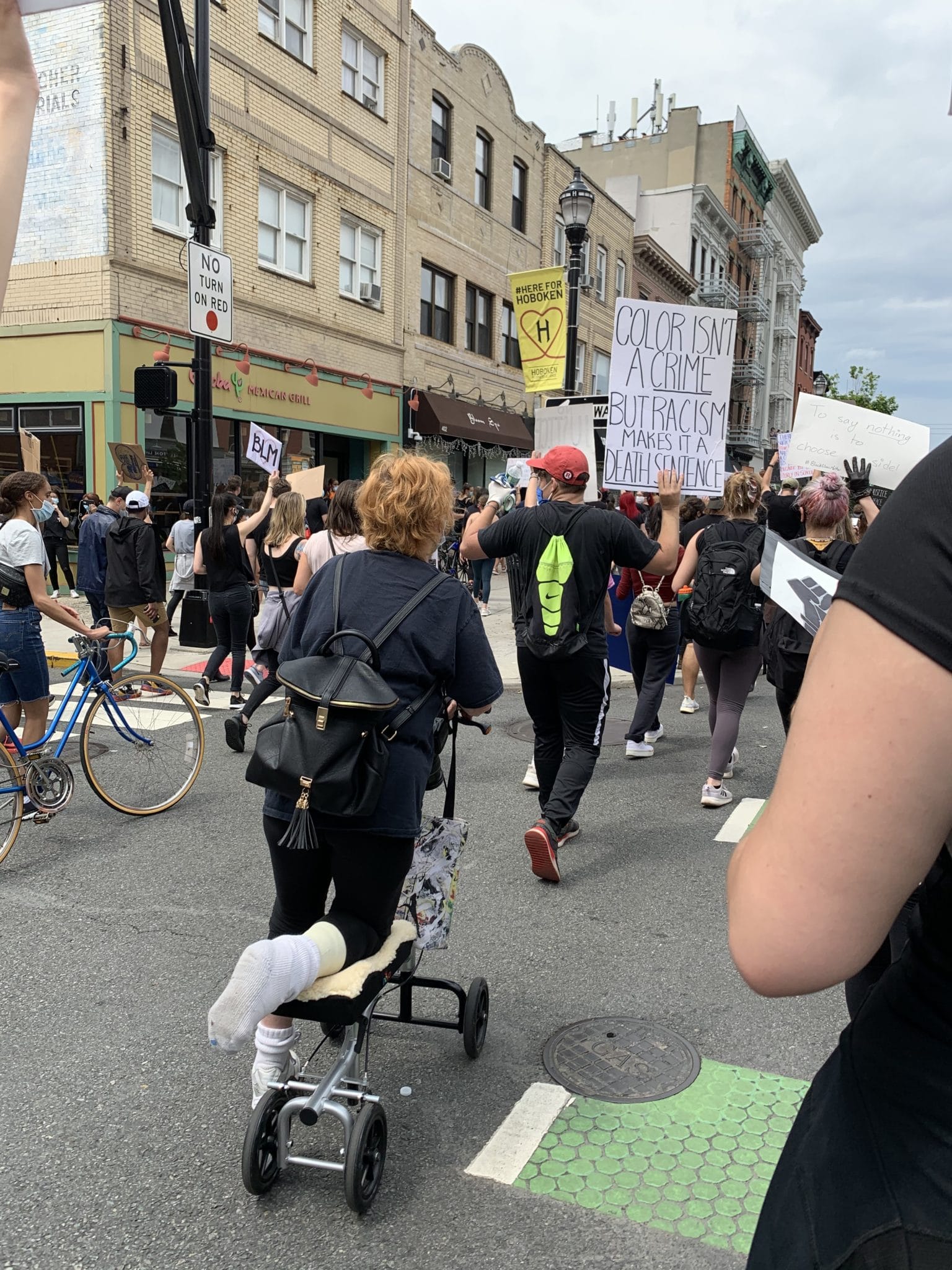 hoboken black lives matter protest