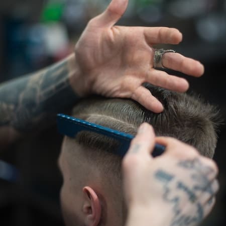 man hair cut home 5