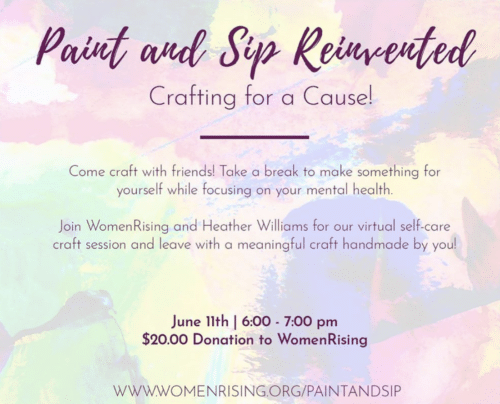 paint and sip women rising