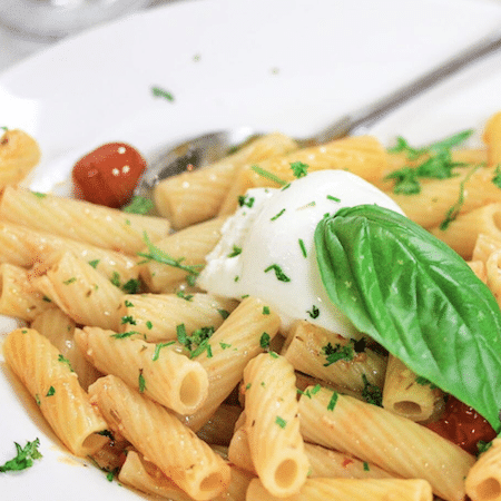 pasta primavera cafe michelina