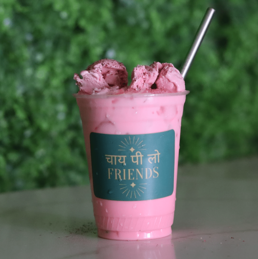 simply chai rose ice cream falooda