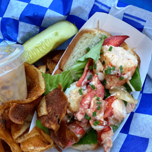 lobster garage sandwich