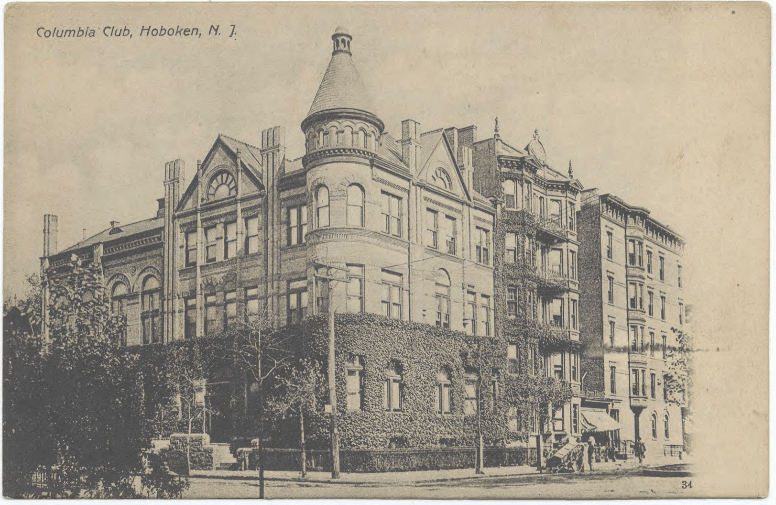 Columbia Club Hoboken back in the day