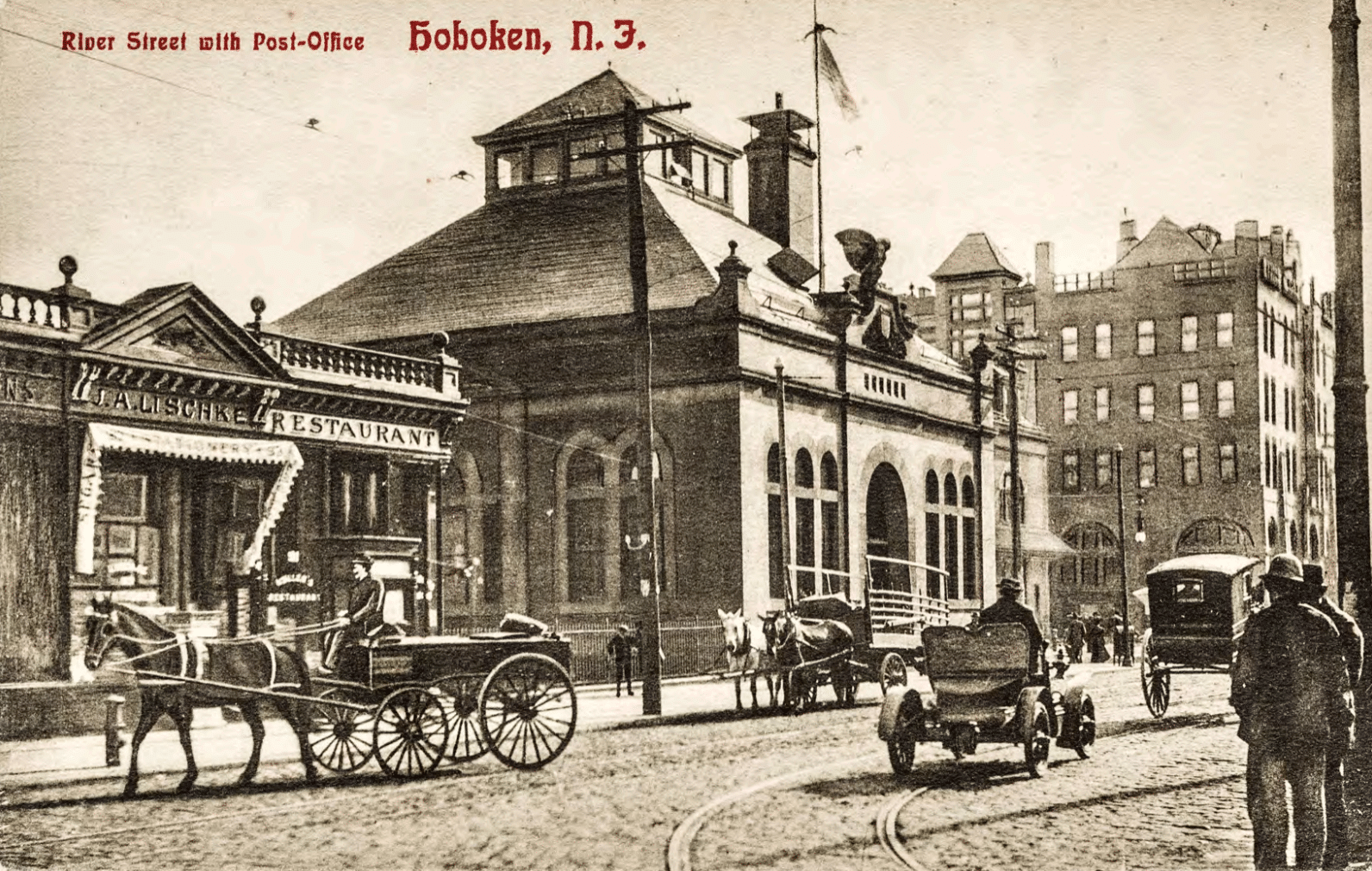 Hoboken main post office then