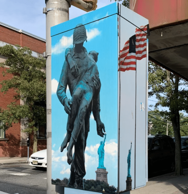 hoboken arts committee utility box