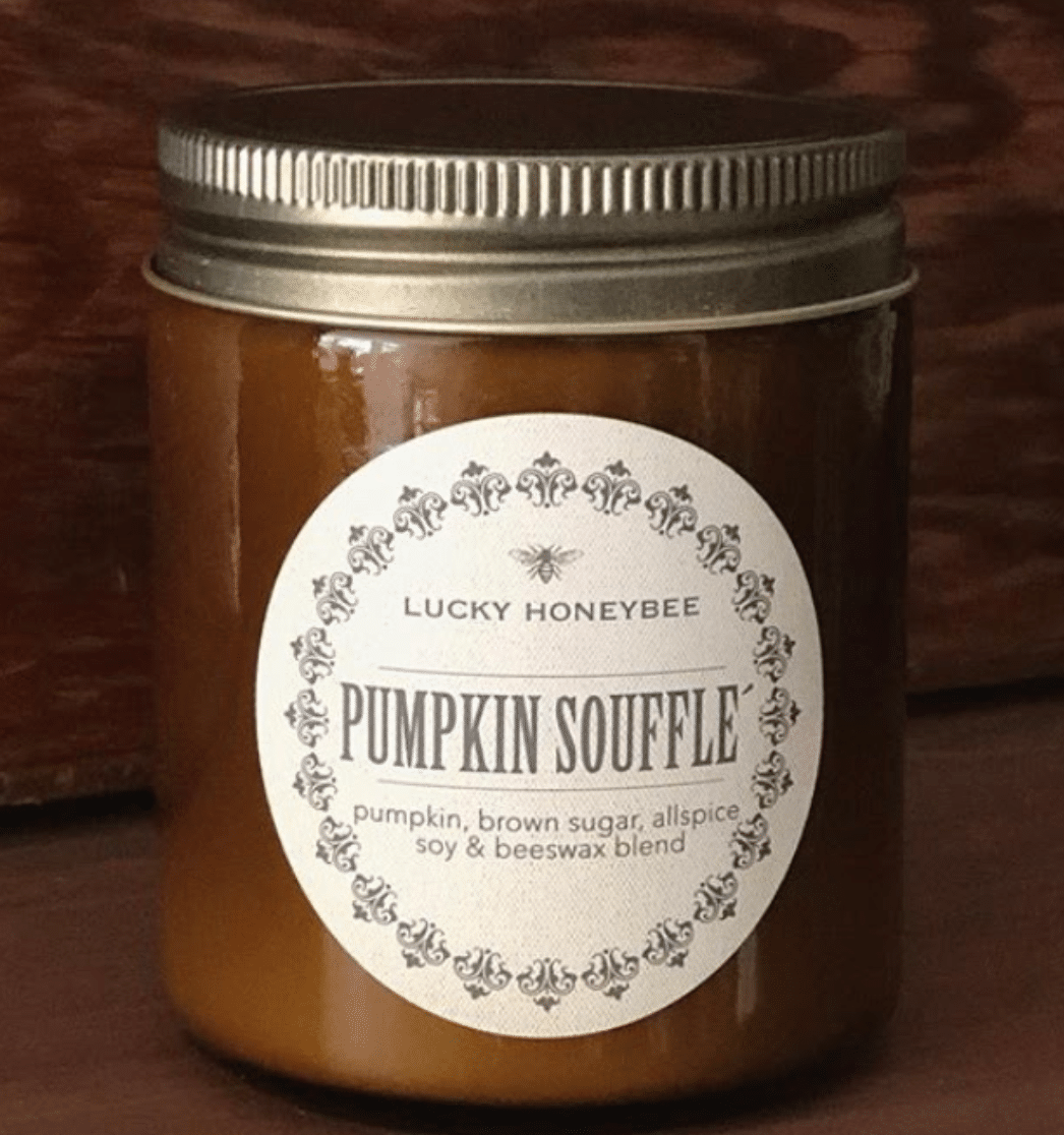 Lucky honey bee scented candle