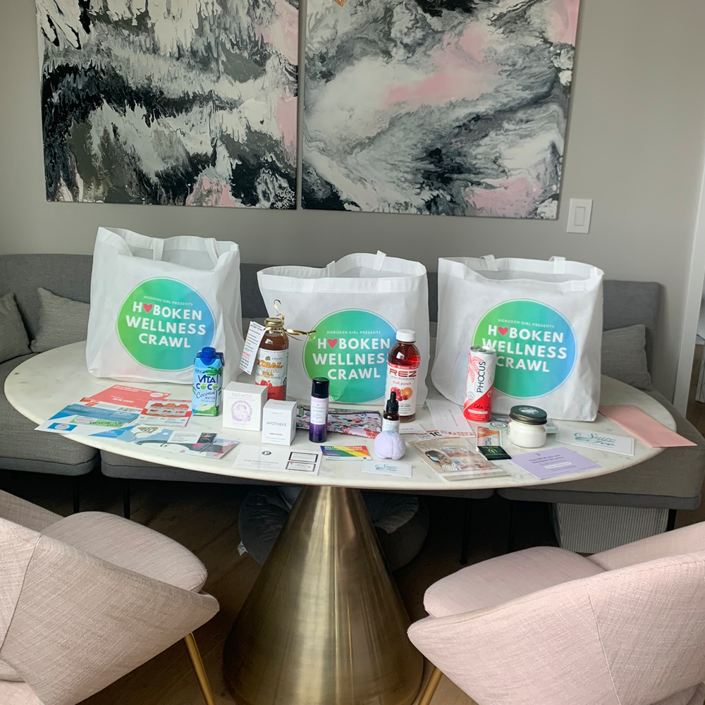 hoboken wellness crawl 2020 vip bags