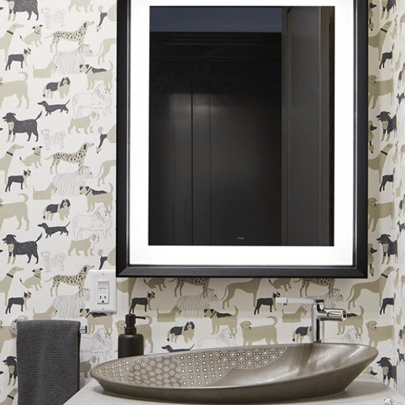 powder room wall paper jersey city fire house