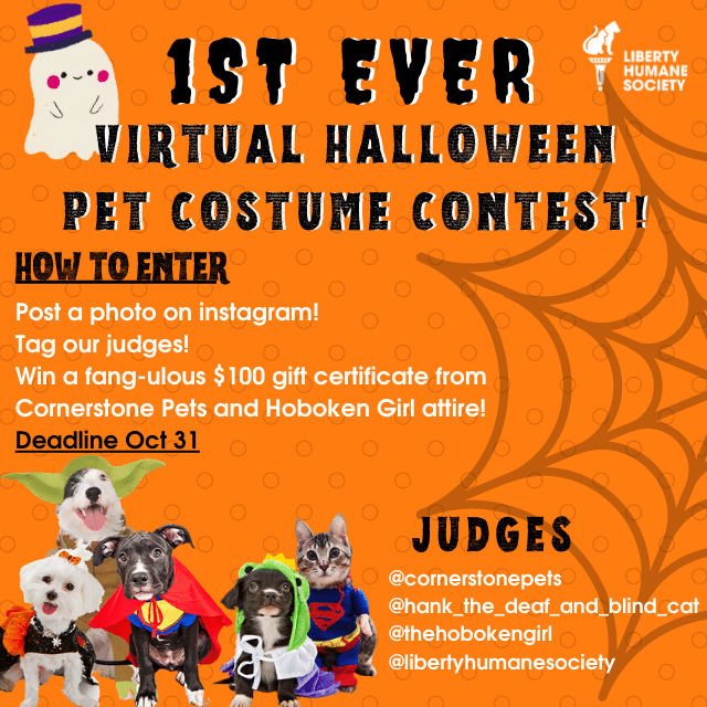 Liberty Humane Society virtual Halloween costume contest