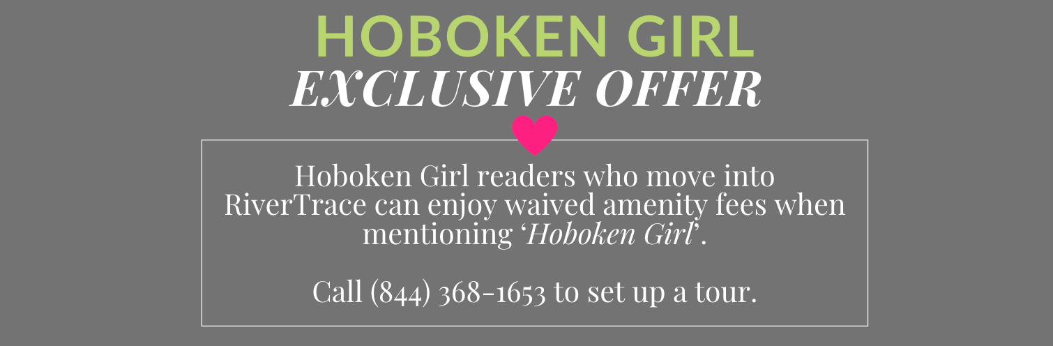 RiverTrace apartments exclusive deal hoboken girl