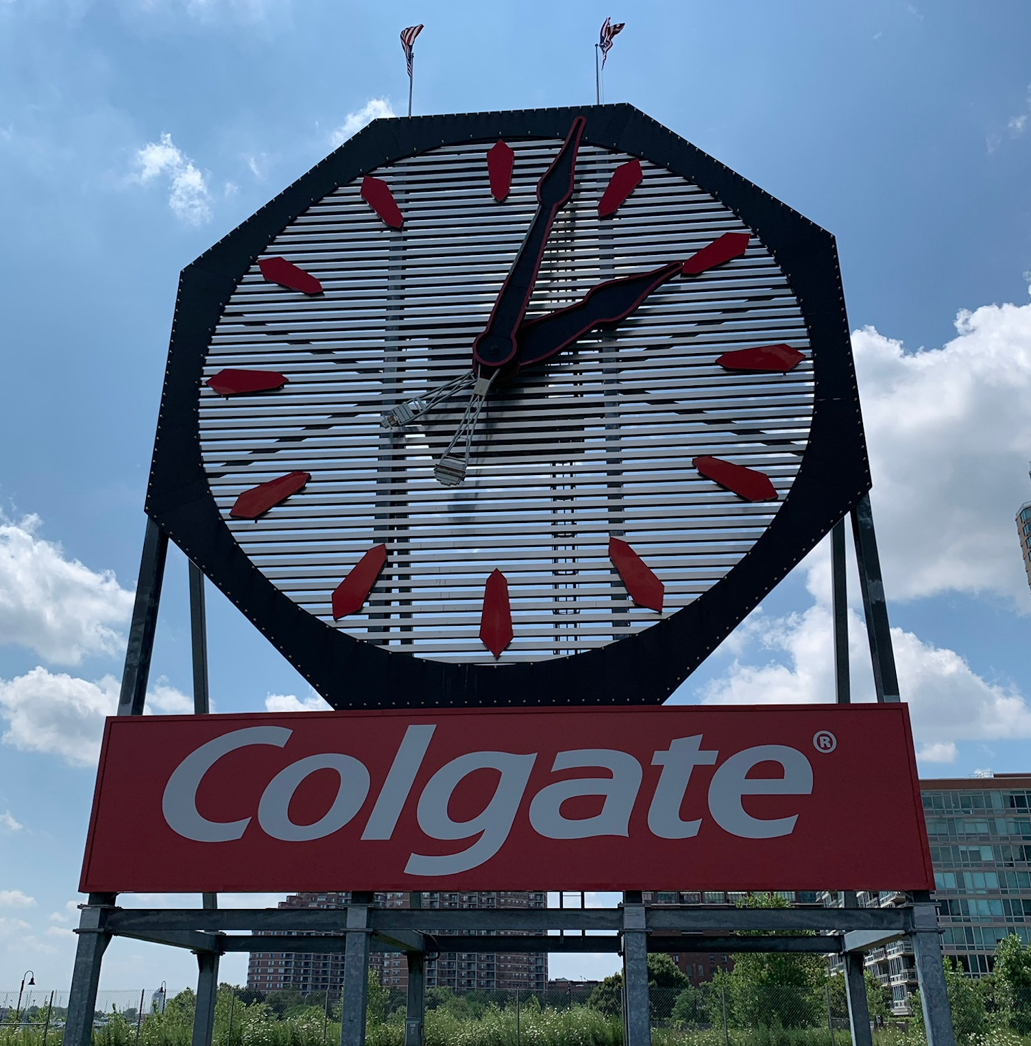 colgate clock jersey city
