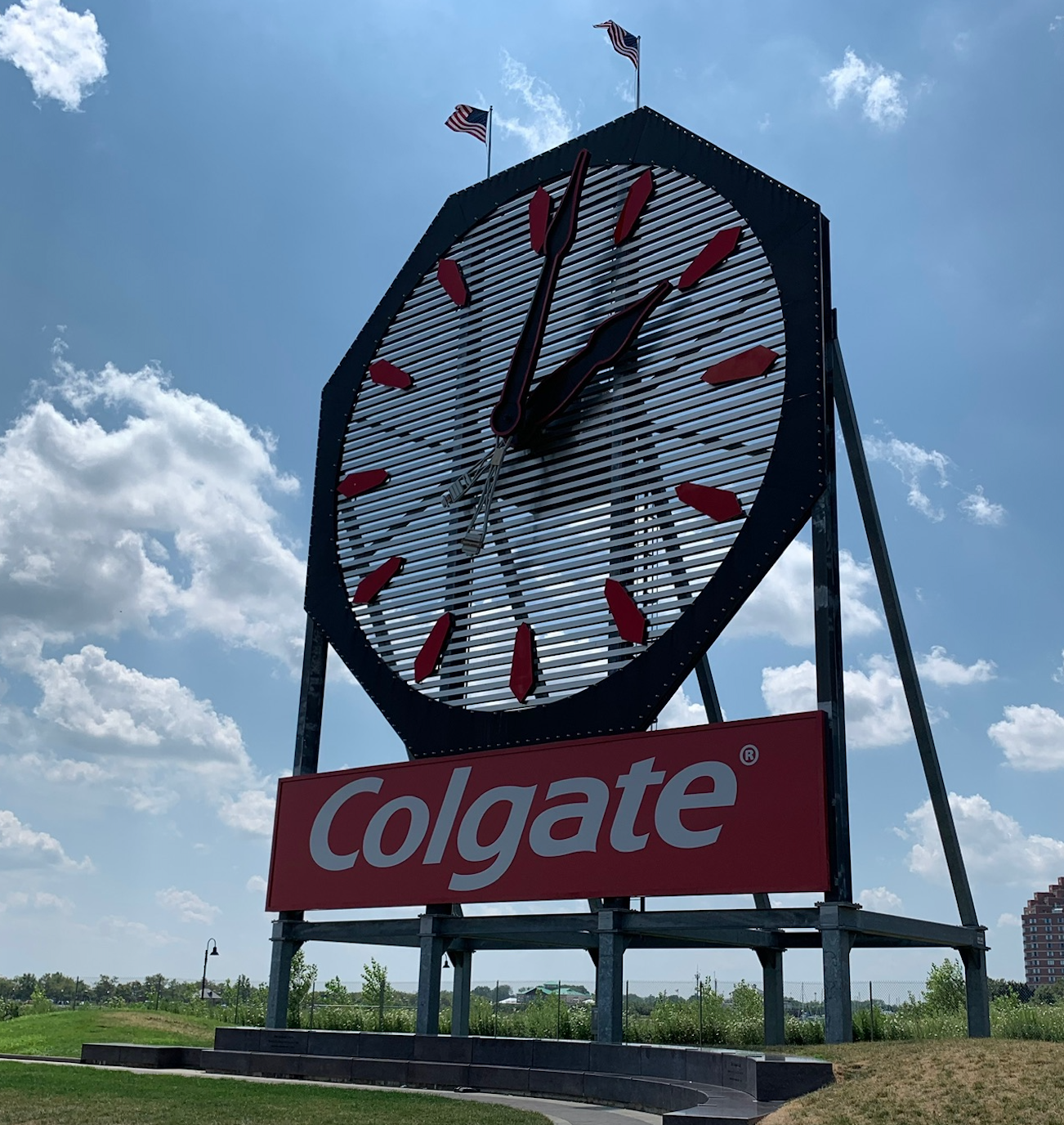 colgate clock jersey city