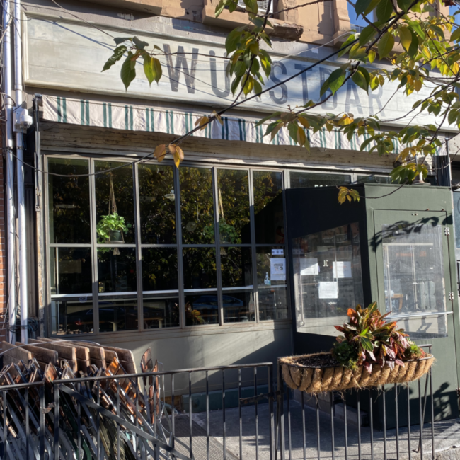 wurstbar jersey city barbershop