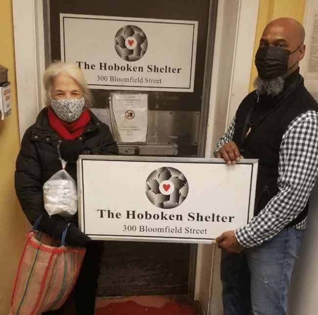 Anita Hoboken Shelter Donation