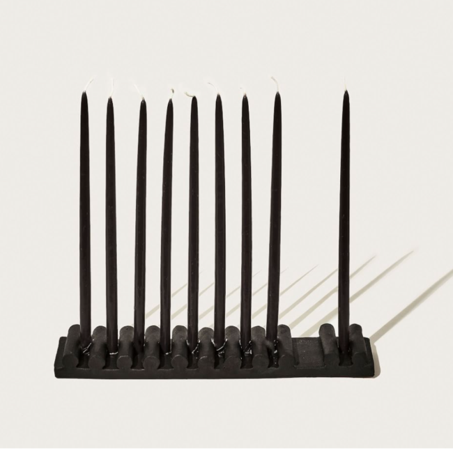 West Elm menorah