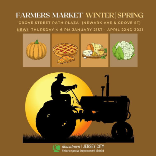 historic downtown jersey city winter spring farmers market 2021