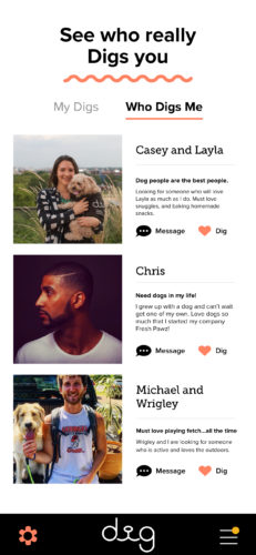 dig dating app for dogs