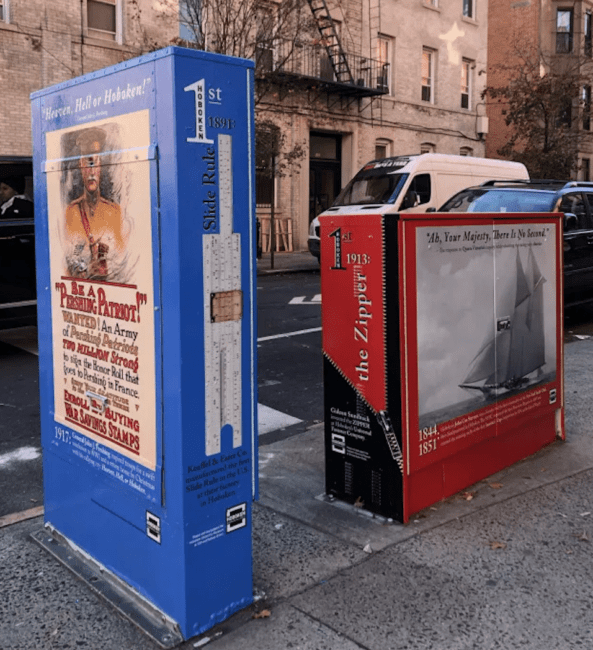 hoboken firsts utility boxes