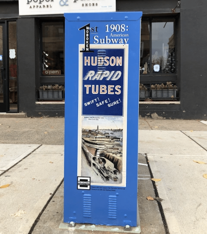 hoboken firsts utility boxes