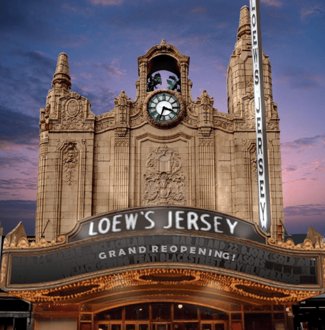 lowes theater jersey city renovations