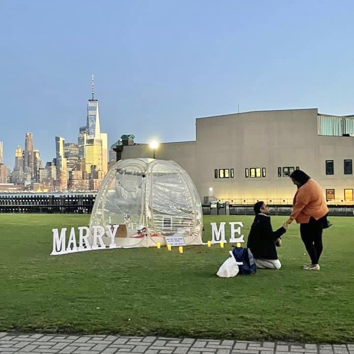 Engagement photo spots hoboken 