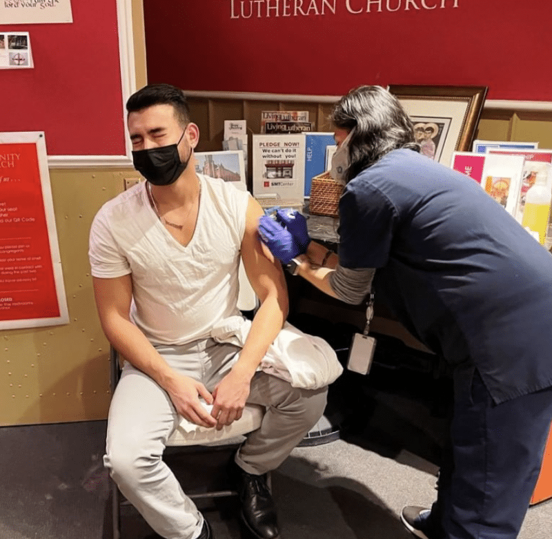 Vaccinations at Lunchtime Ministry