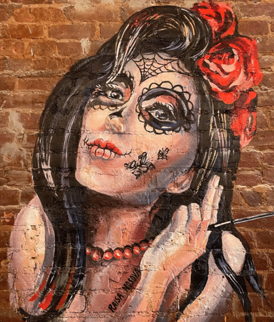 fat taco artist mural hoboken