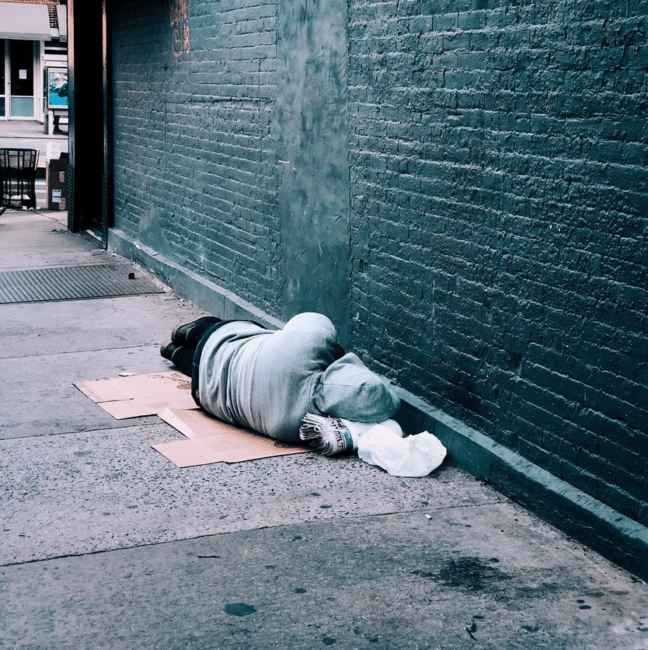 homeless