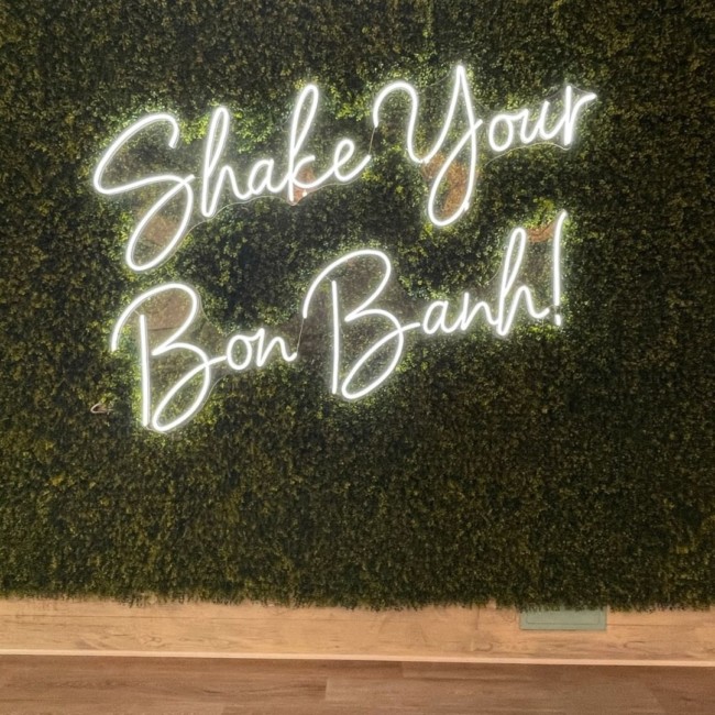 bon banh hoboken shake your bon banh sign
