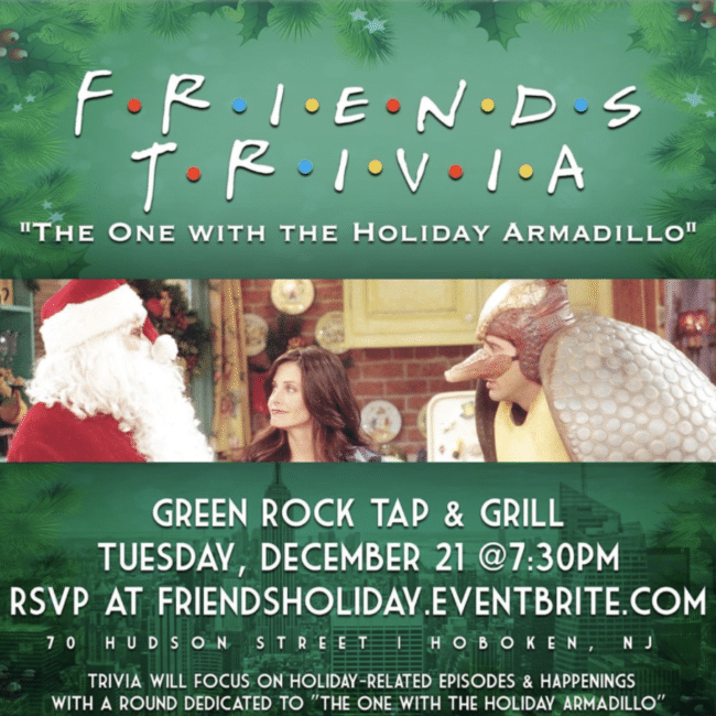 Friends Trivia green rock
