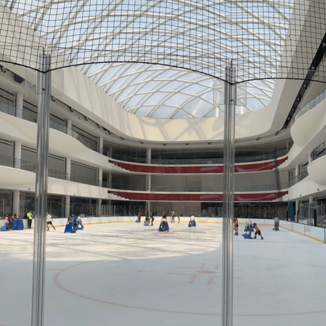 Ice Skating american dream mall