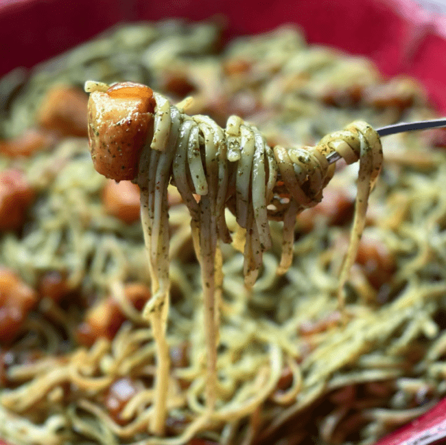 Linguine scallops recipe