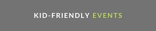 Website Divider Button Kid Friendly Events