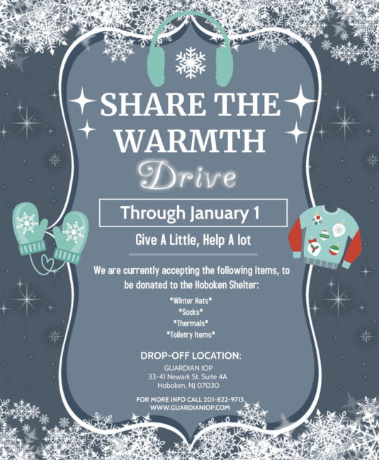 Winter Coat Drive Hoboken Shelter