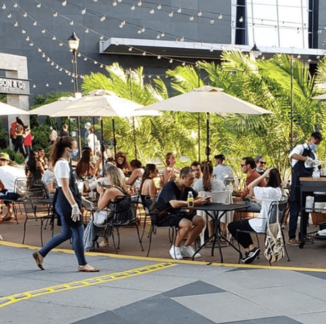 hoboken outdoor dining