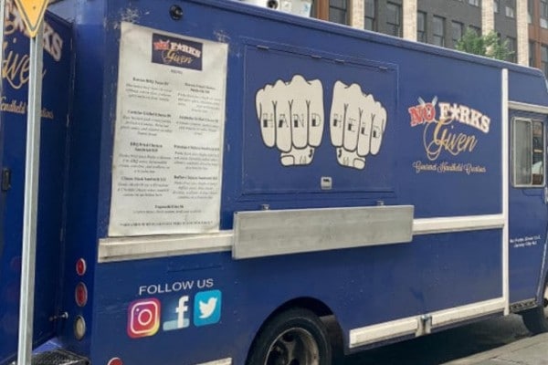 no forks given food truck jersey city location