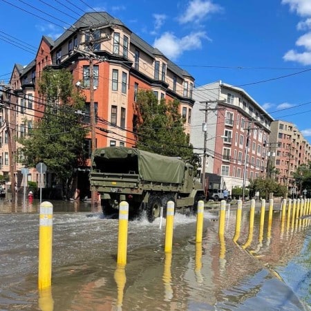 national guard hoboken flood